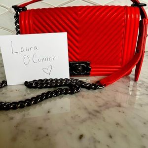 Chanel medium boy bag